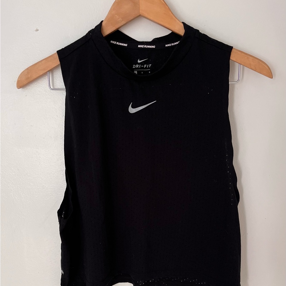 Nike - Black Dri-Fit Running Tank